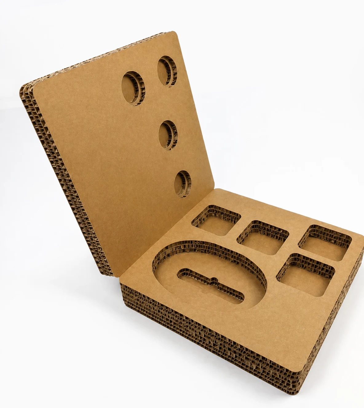 Bộ chèn carton nhiều lớp được khoét định hình